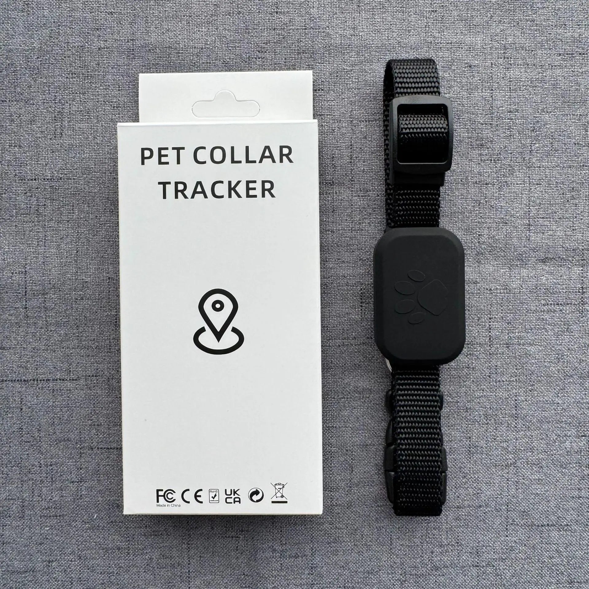 Waterproof Pet GPS Tracker Collar Real Time Tracking For Cats And Dogs