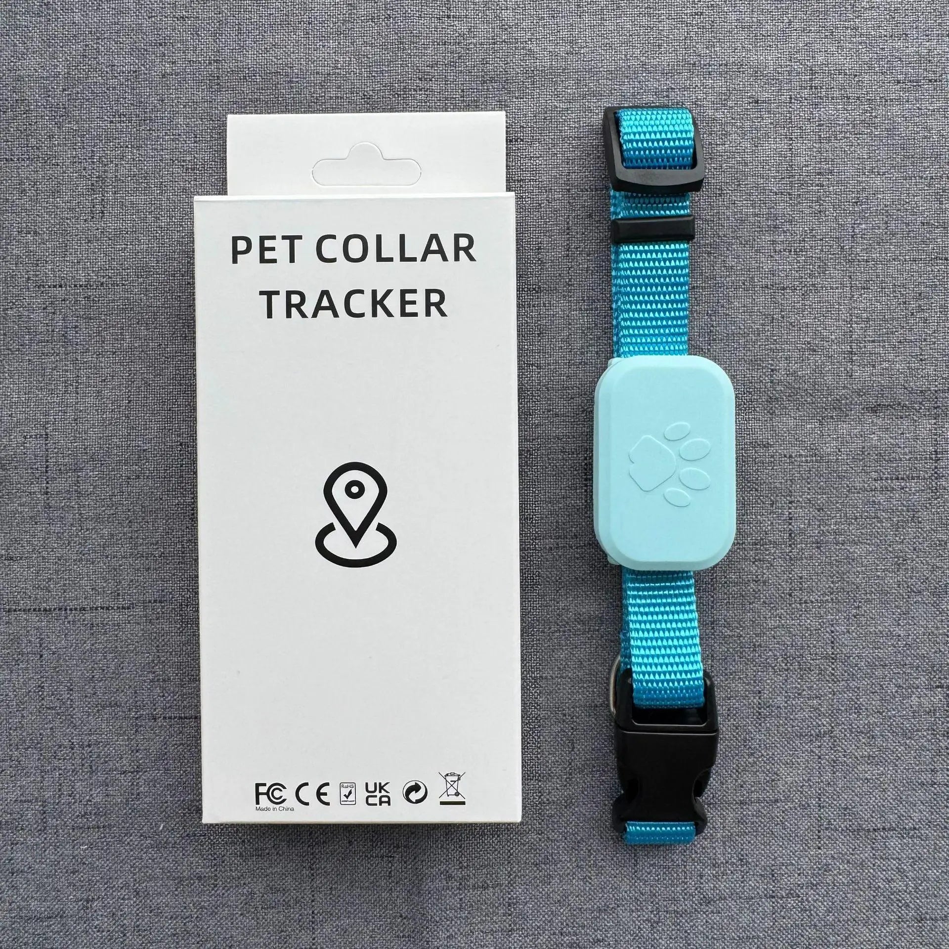 Waterproof Pet GPS Tracker Collar Real Time Tracking For Cats And Dogs